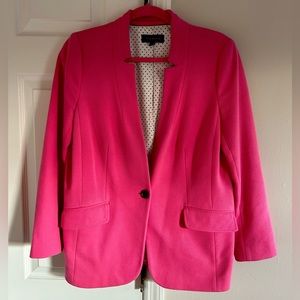 Talbots Hot Pink Blazer Size 12